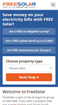 Mobile Screenshot of freesolar.co.uk